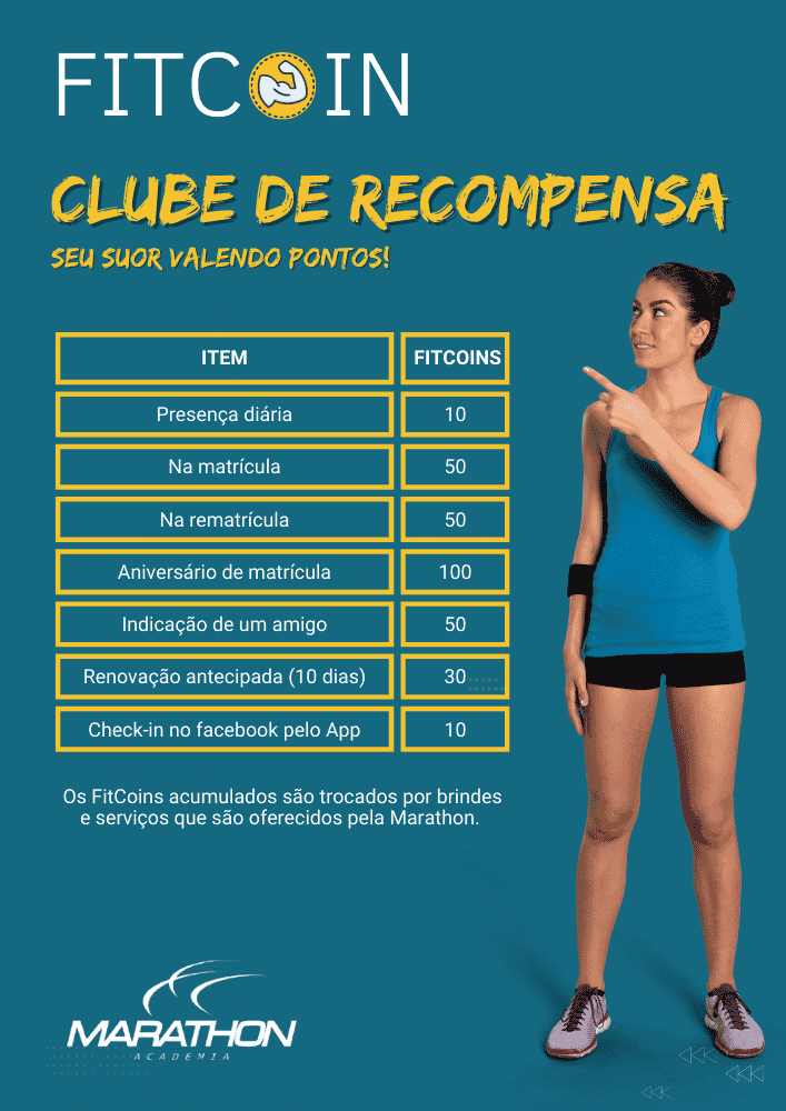 Clube de Recompensa Fitcoin